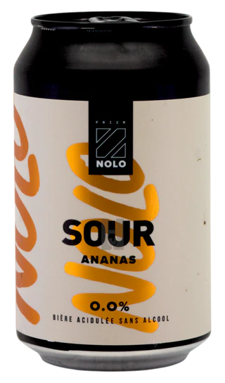 PRIZM NOLO Birra acida all'ananas senza alcool 0%