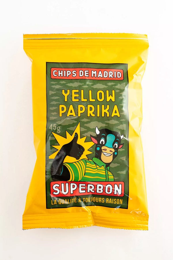 Patatine Alla Paprica Gialla 45g - Superbon
