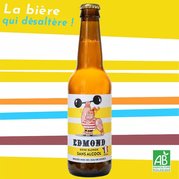 Edmond la bionda & birra biologica 0,5% analcolica - 33 cl
