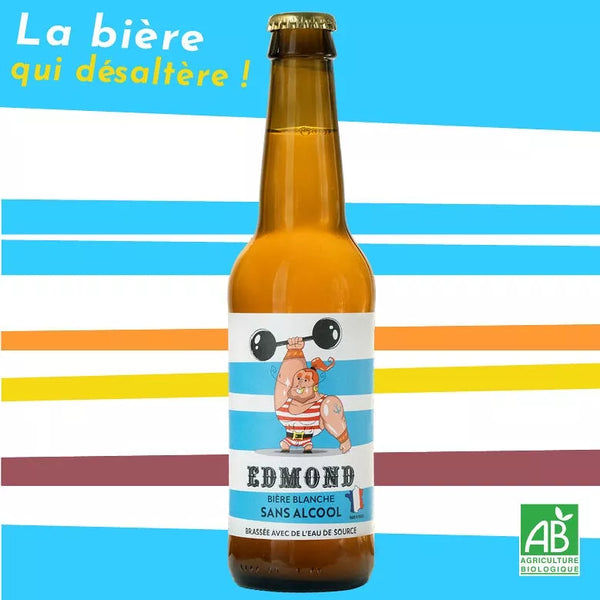 Birra Edmond bianca e biologica senza alcol 0,5%