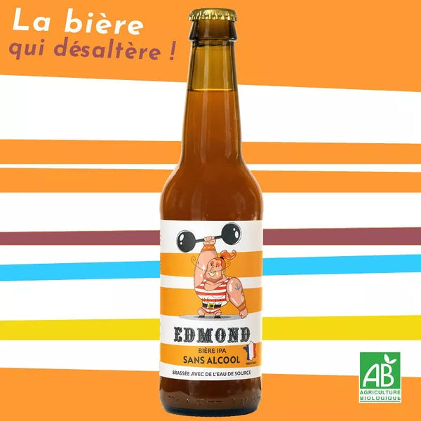 Edmond IPA e birra biologica 0,5% analcolica - 33 cl