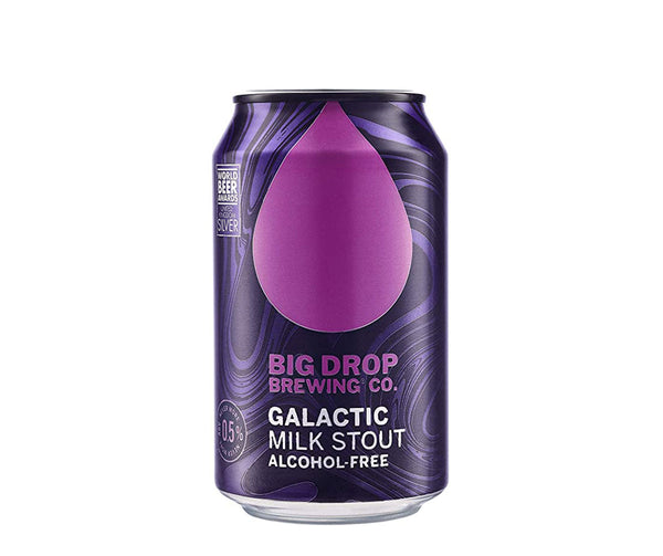 Birra Big Drop Galactic Milk Stout 0,5% analcolica 🥂 Sanzalc, la cantina senza alcool e senza complessi