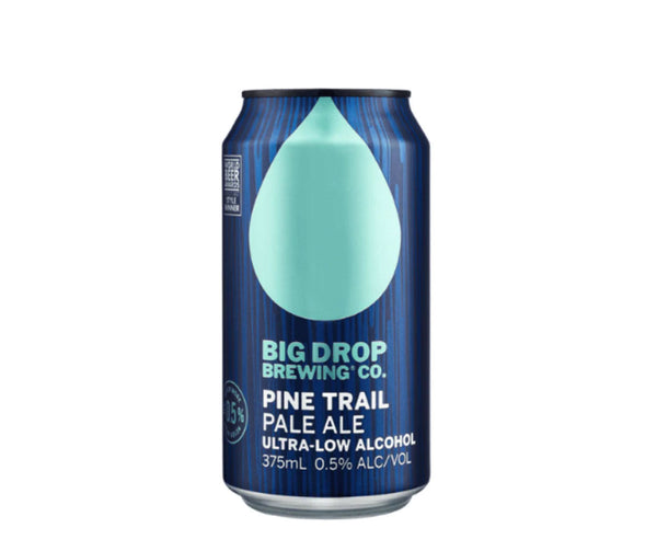 Birra Big Drop Pine Trail Pale Ale 0,5% analcolica 🥂 Sanzalc, la cantina senza alcool e senza complessi