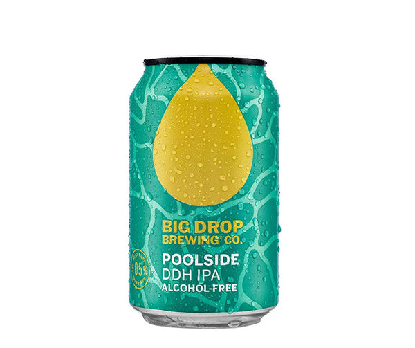 Birra Big Drop Poolside DDH IPA 0,5% analcolica 🥂 Sanzalc, la cantina senza alcool e senza complessi