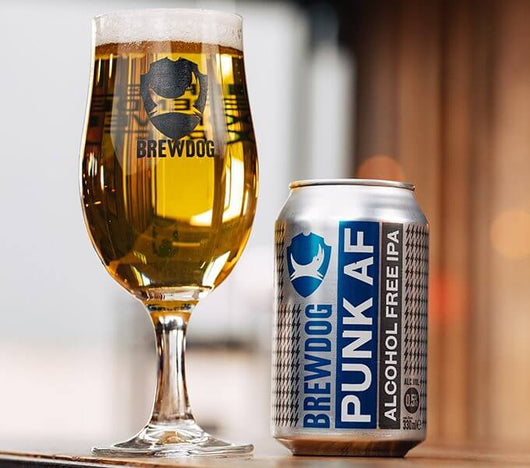 Birra Brewdog Punk IPA 0,5% analcolica Sanzalc, cantina analcolica per adulti disinibiti