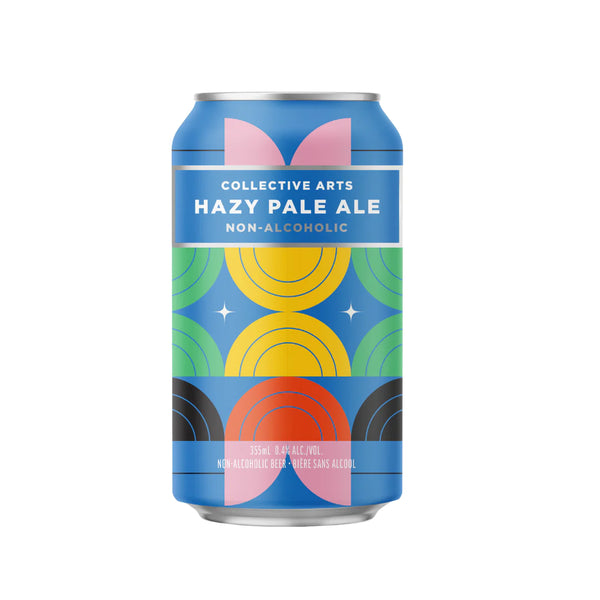 Collective Arts Beer Hazy Pale Ale analcolica 0,4% Sanzalc, cantina analcolica per adulti disinibiti