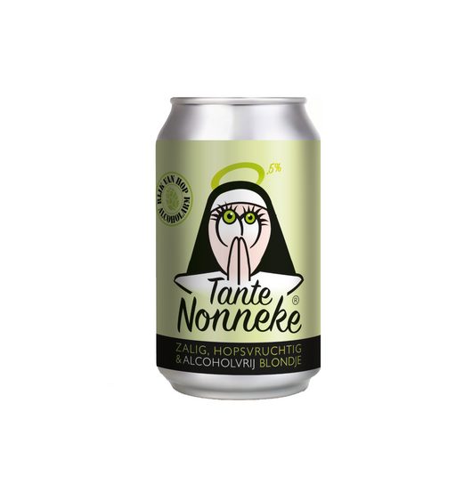Birra Tante Nonneke IPA senza alcol 0,5% Sanzalc, cantina analcolica per adulti disinibiti