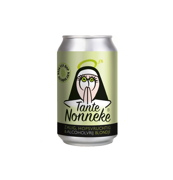 Birra Tante Nonneke IPA senza alcol 0,5% Sanzalc, cantina analcolica per adulti disinibiti