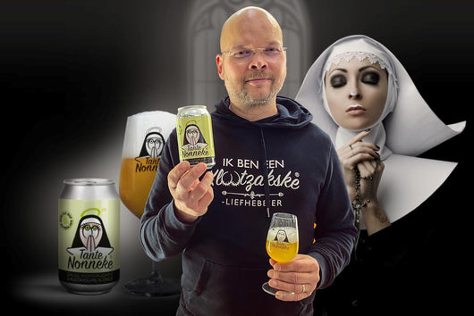 Birra Tante Nonneke IPA senza alcol 0,5% Sanzalc, cantina analcolica per adulti disinibiti
