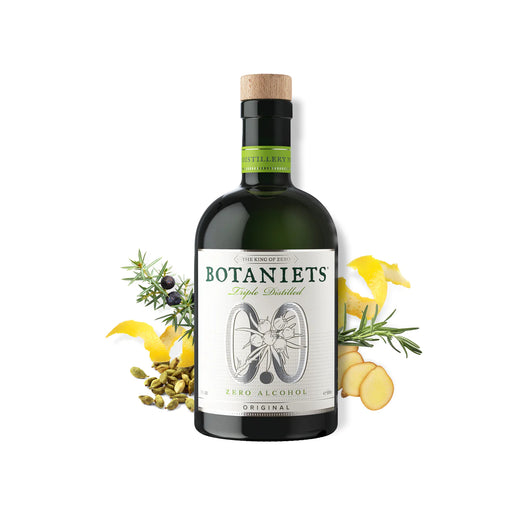Botanica Gin Original 0,0% Sanzalc, cantina analcolica per adulti disinibiti