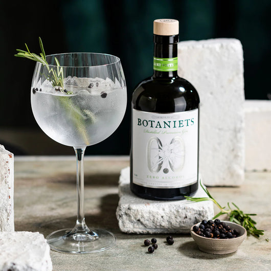 Botanica Gin Original 0,0% Sanzalc, cantina analcolica per adulti disinibiti