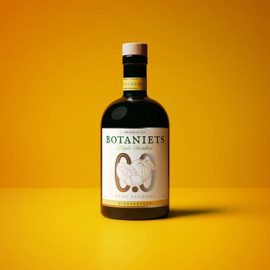 Botaniets Zenzero-Yuzu Gin 0,0% Sanzalc, cantina analcolica per adulti disinibiti