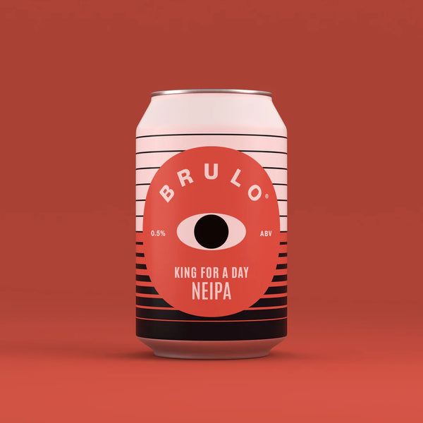 Birra Brulo King for a Day NEIPA 0,5% analcolica