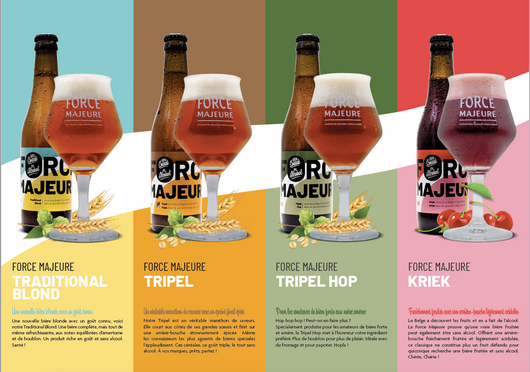 Collezione di 5 birre analcoliche Forza Maggiore Sanzalc, cantina analcolica per adulti disinibiti