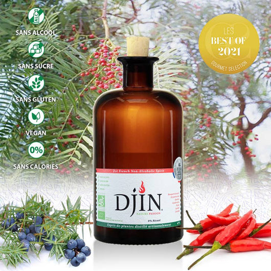 DJIN Nature Passion analcolico 0% Sanzalc, cantina analcolica per adulti disinibiti