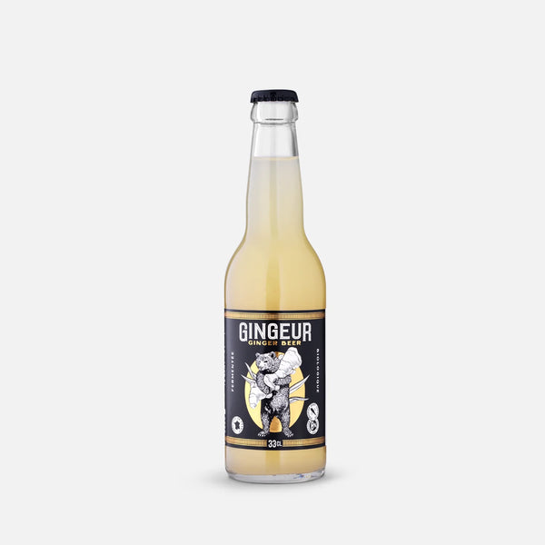 Ginger Beer Zenzero Biologico 33 cl Sanzalc, cantina analcolica per adulti disinibiti