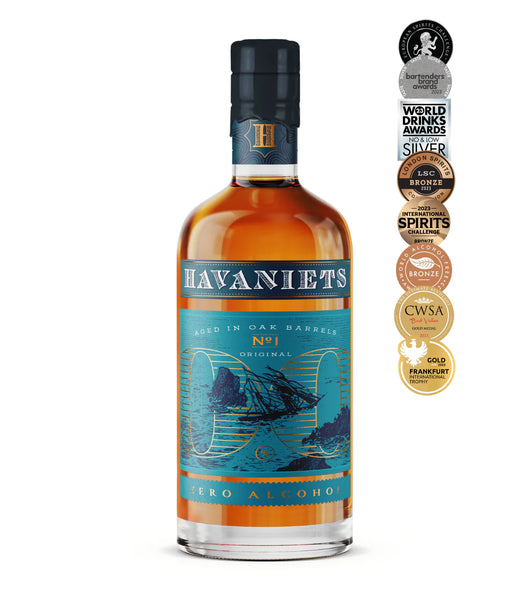 Rum Havaniets alternativo 0,0% Sanzalc, cantina analcolica per adulti disinibiti