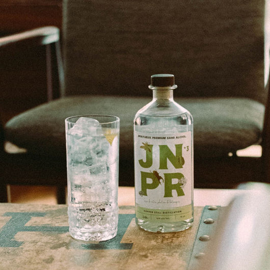 JNPR N°3 Distillati analcolici Sanzalc, cantina analcolica per adulti disinibiti