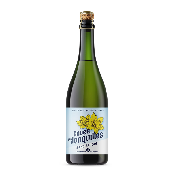 Birra bionda Cuvée des Jonquilles Analcolica 0,3% - 75 cl