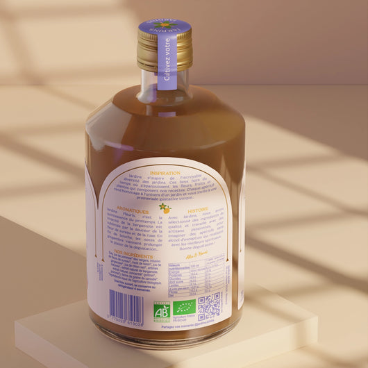 Jardins Fleuris Fiori di Sambuco e Bergamotto 70cl Sanzalc, cantina analcolica per adulti disinibiti