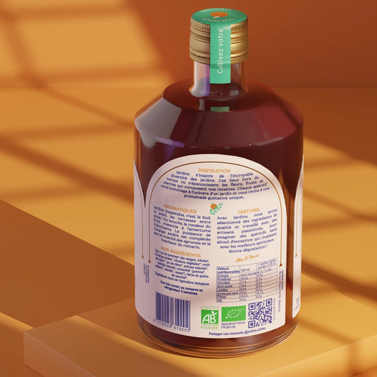 Giardini Pensili Arancia Amara & Rosmarino 70 cl Sanzalc, cantina analcolica per adulti disinibiti