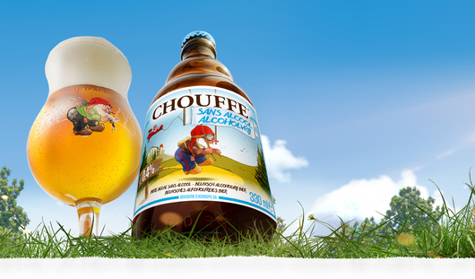 Birra analcolica La Chouffe 33cl 0,4° 🥂 Sanzalc, la cantina senza alcool e senza complessi