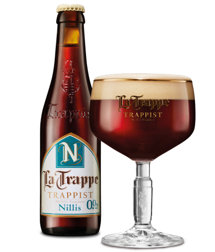Birra ambrata analcolica La Trappe Nillis 🥂 Sanzalc, la cantina senza alcool e senza complessi