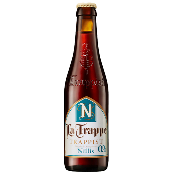 Birra ambrata analcolica La Trappe Nillis 🥂 Sanzalc, la cantina senza alcool e senza complessi