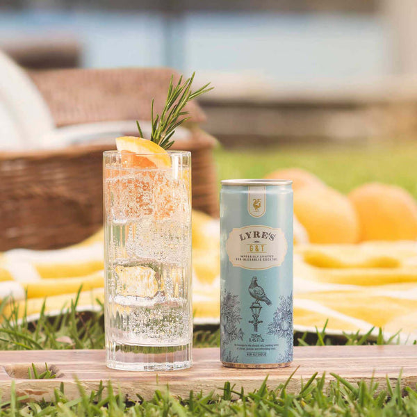 Lyre's Gin & Tonic Premix senza alcool 🥂 Sanzalc, la cantina senza alcool e senza complessi
