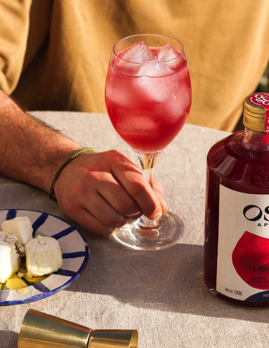 OSCO Le Rouge Ardent Biologico 0,0% senza alcool Sanzalc, cantina analcolica per adulti disinibiti
