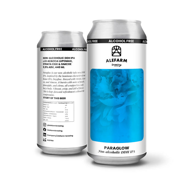 Birra Alefarm - Paraglow DDH IPA senza alcool 0,5%