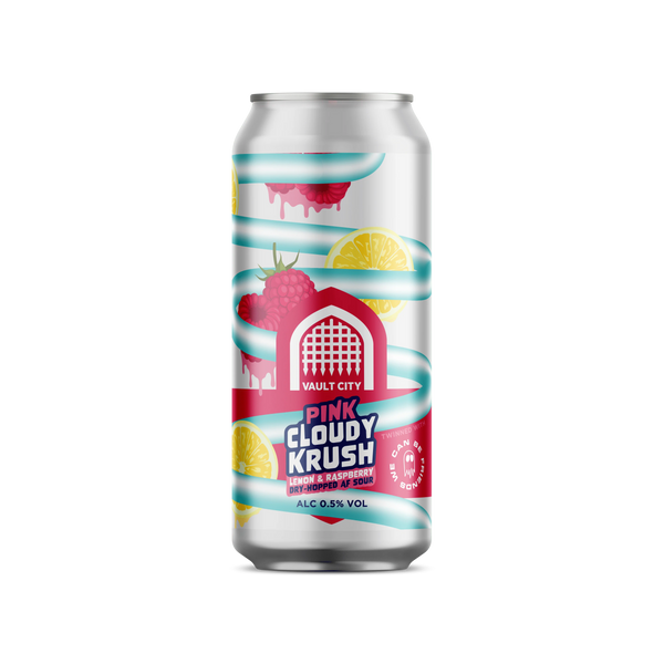 Birra Pink Cloudy Krush - Vault City analcolica 0,5