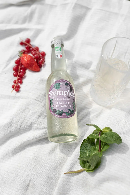 Bellissimo infuso di foglie di ribes nero 🥂 Sanzalc, la cantina senza alcool e senza complessi