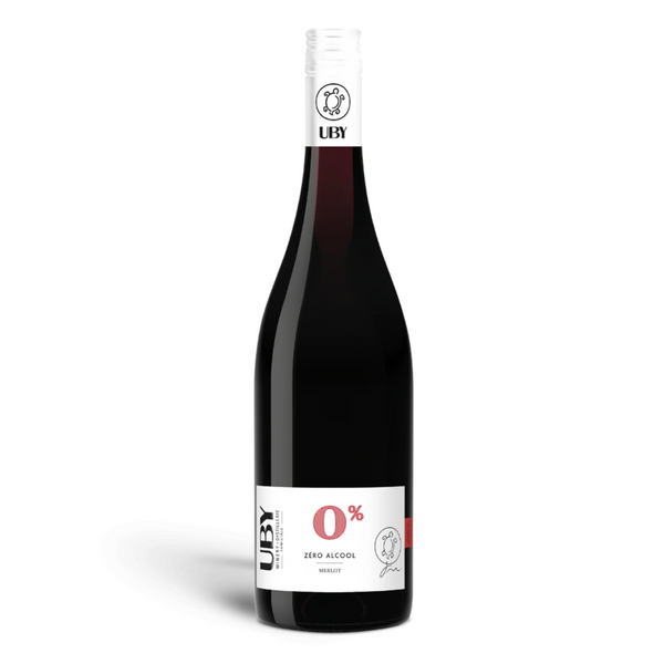 UBY Vino rosso Merlot 0,0% senza alcool