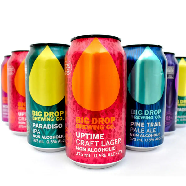 Collezione di 5 birre analcoliche Big Drop