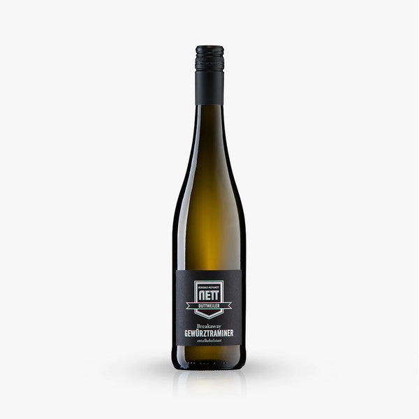 Vino bianco Breakaway Gewurztraminer NETT analcolico 0,5% Sanzalc, cantina analcolica per adulti disinibiti