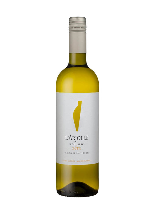 Arjolle Équilibre Zéro vino bianco analcolico 0,0% Sanzalc, cantina analcolica per adulti disinibiti