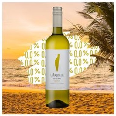 Arjolle Équilibre Zéro vino bianco analcolico 0,0% Sanzalc, cantina analcolica per adulti disinibiti