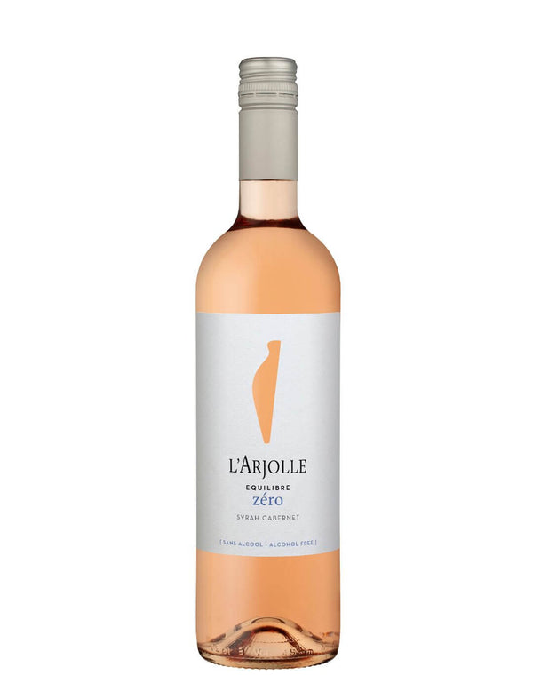 Arjolle Équilibre Zéro vino rosato analcolico 0,0% Sanzalc, cantina analcolica per adulti disinibiti