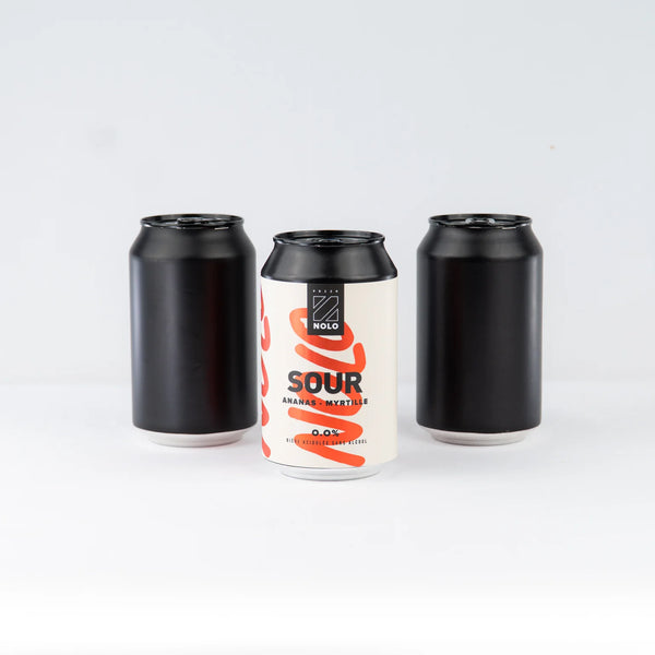 PRIZM NOLO Birra acida all'ananas al mirtillo senza alcool 0%