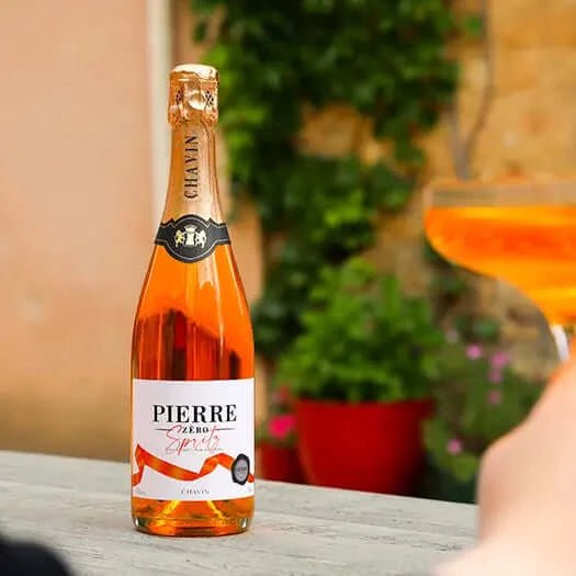 Aperitivo analcolico Pierre Zéro Spritz - Sanzalc, cantina analcolica per adulti disinibiti