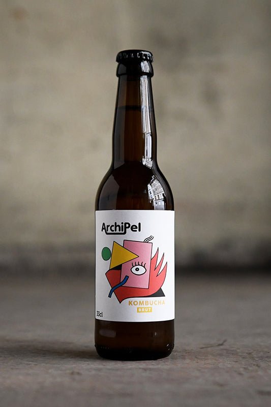 Kombucha biologico crudo dell'Arcipelago - Sanzalc, cantina analcolica per adulti disinibiti