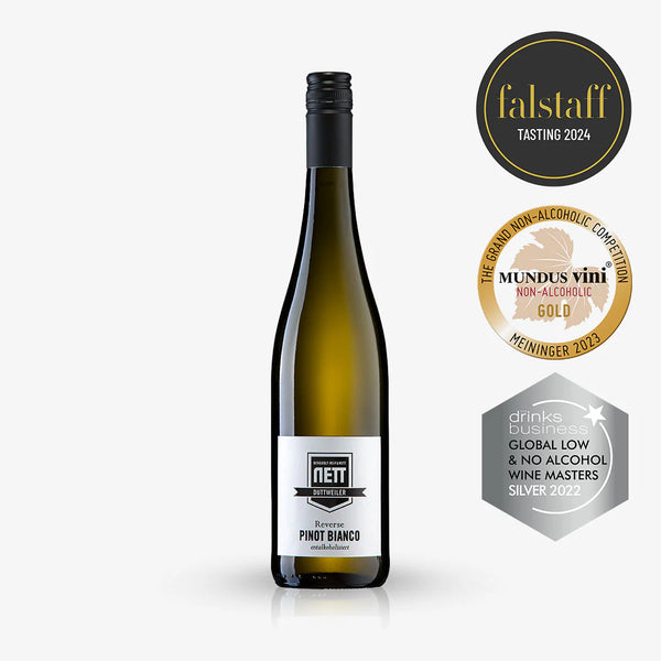 Vino bianco Pinot bianco Reverse dolce NETTO analcolico 0,5%