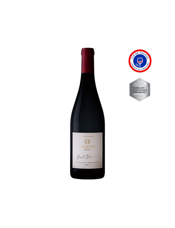 Vino rosso CHAVIN ZERO Pinot nero - Vino francese senza alcol 0,0%
