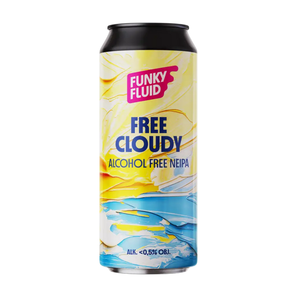Funky Fluid Free Birra torbida senza alcool 0,5%
