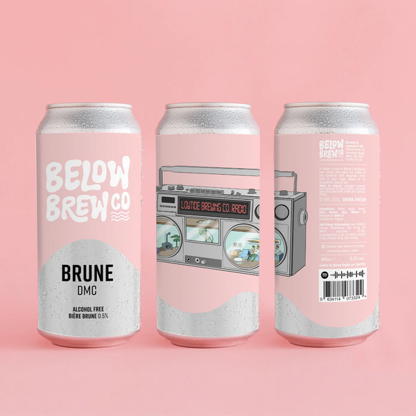 Below Brew Beer - Brune DMC senza alcol 0,5%
